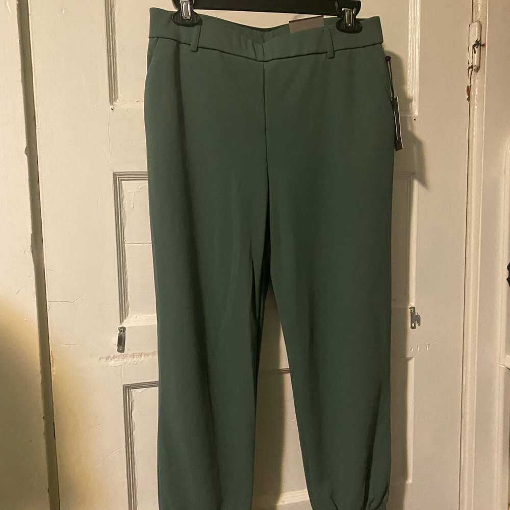 NWT! One by Chapter One Green Cuffed Jogger Size Medium